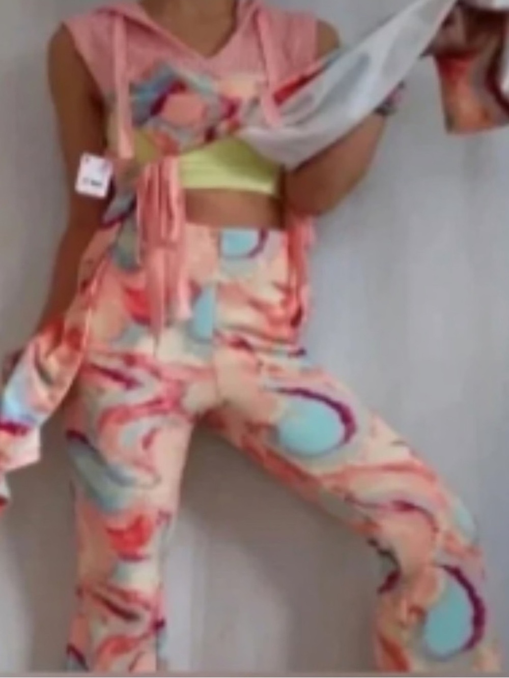NWT Free People 2pc Set All That Printed Set Boho Style - Picture 3 of 5
